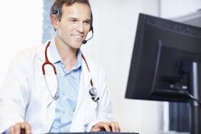 Consultation of a doctor